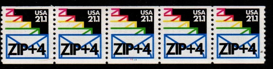 #2150a Envelopes Precancel PNC-5  Pl #11111  - MNH
