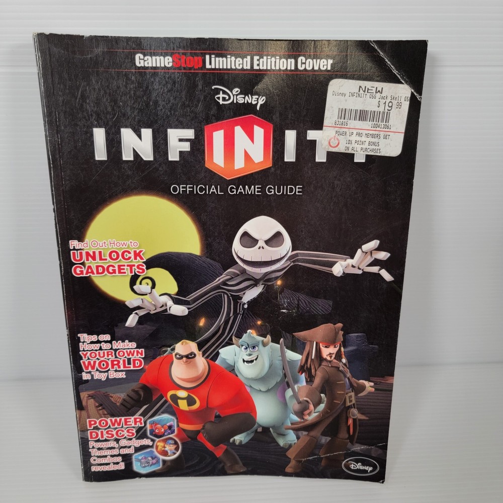 Disney INFINITY Official Game Guide Strategy Book GameStop