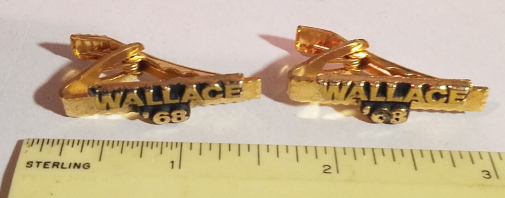 2 Wallace ‘68 Tie Clips