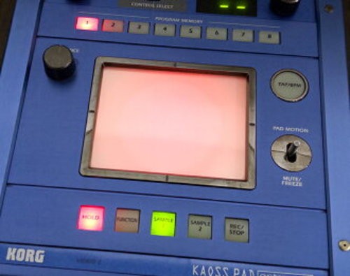 Korg KAOSS Pad Entrancer KPE1 Audio Video Processor Tested Working w/Power Cable