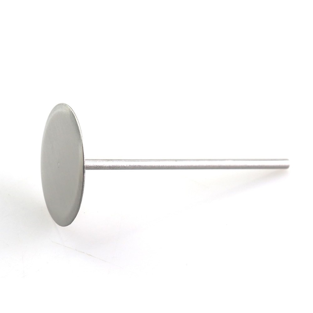 4 PCS Cake Heating Sticks Silver Baking Nails 14.5x3 cm Decorating Tool