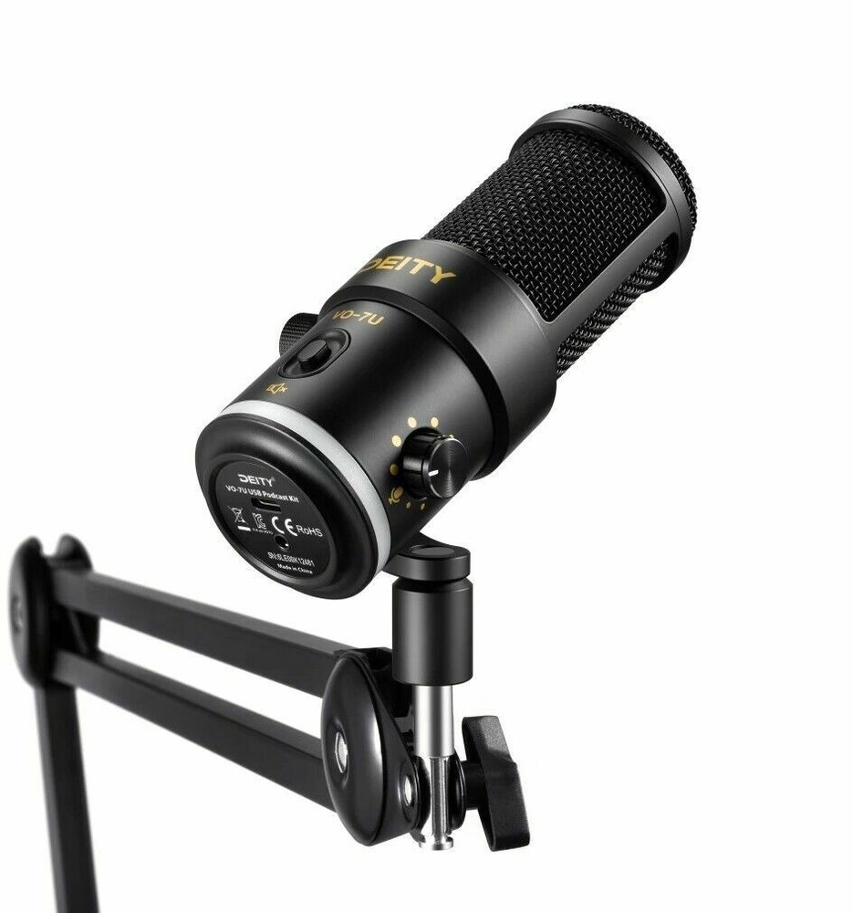 Deity VO-7U Boom Arm Kit USB Dynamic Podcast Microphone Streamer Studio Mic