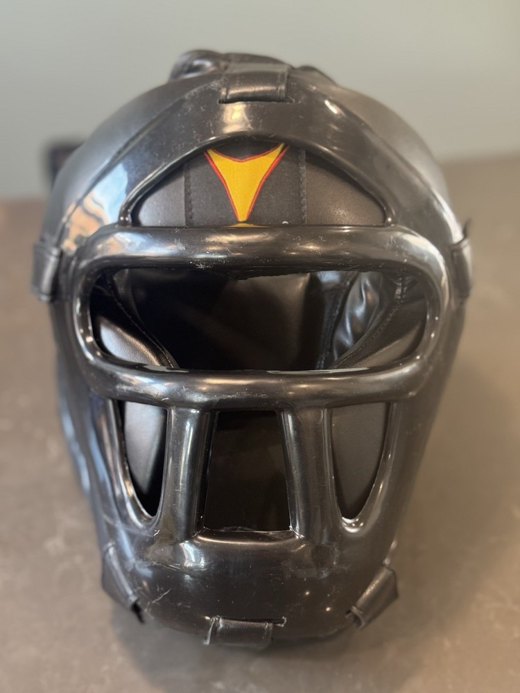 ProForce Thunder Vinyl Head Guard w/ Face Shield for Karate/Boxing
