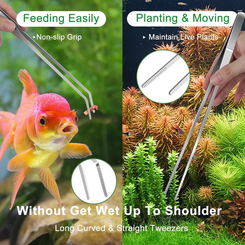 4Pcs Aquascaping Tools, Jeimier Aquascape Kit