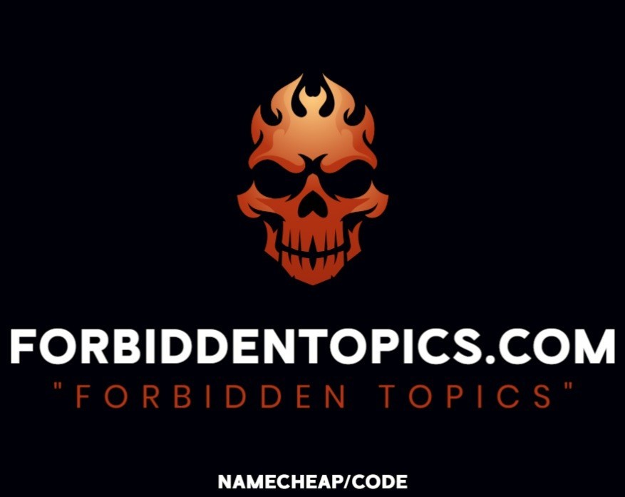 forbiddentopics.com two word .com domain name namecheap/code