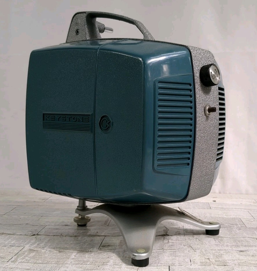 Vintage Keystone K-67 Automatic 8mm Projector Tested Blue | Tested/Works Nicely!