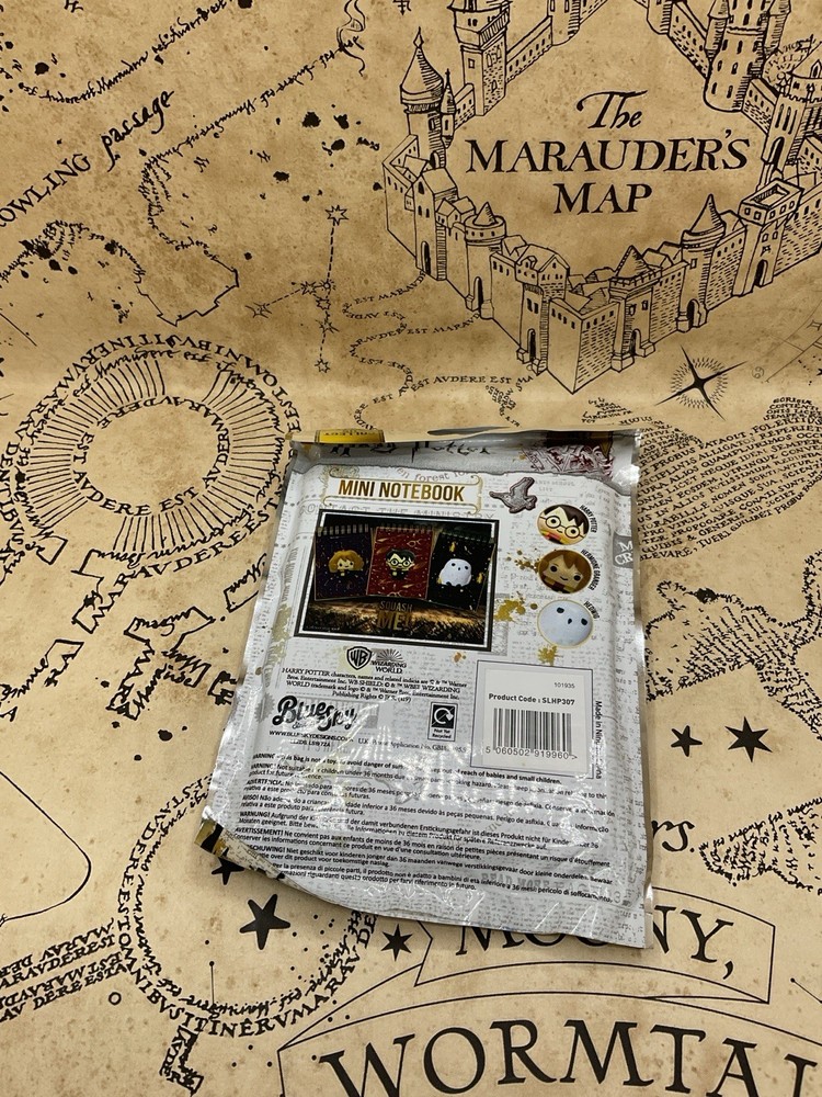 Harry Potter Mini Notebook New rare