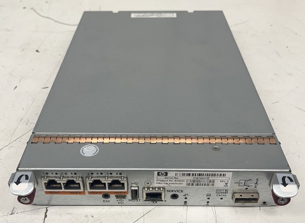 BK829A HP 629074-001 P2000 G3 iSCSI MSA Array System Controller