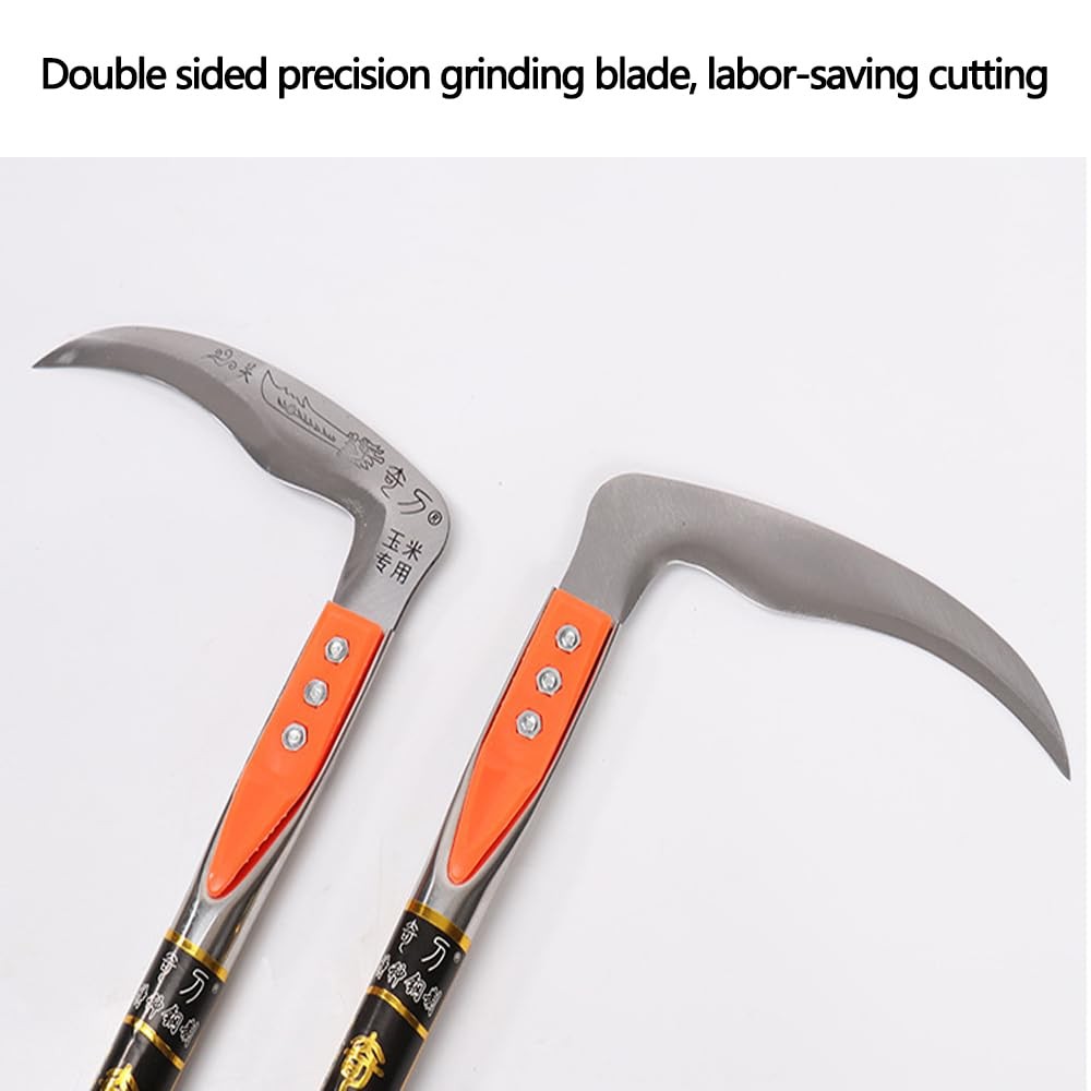 Scythe Tool,Sickle Garden Tool Long Handle