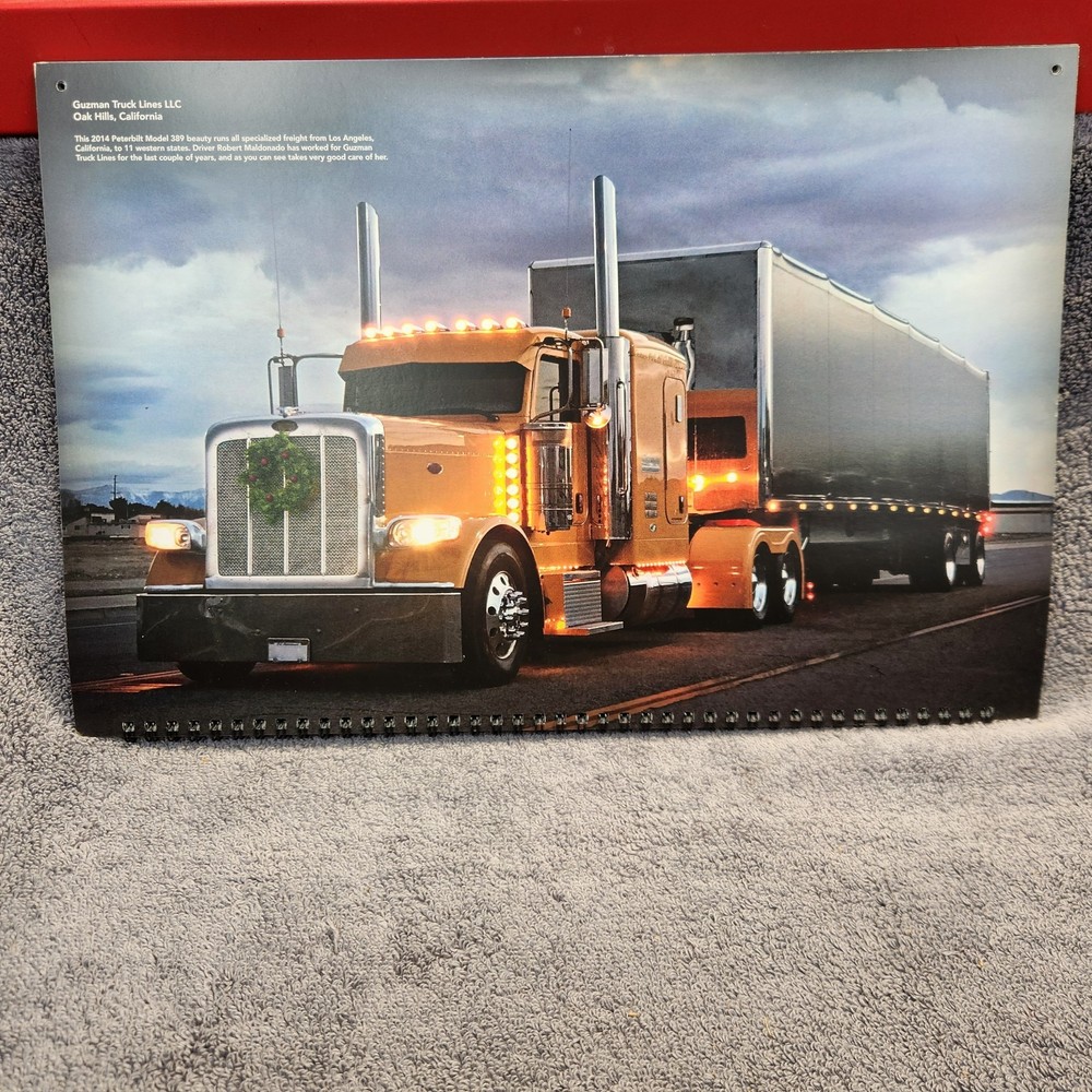 Fleetpride 2020 Calendar. Tractor Trailers. Excellent Condition.