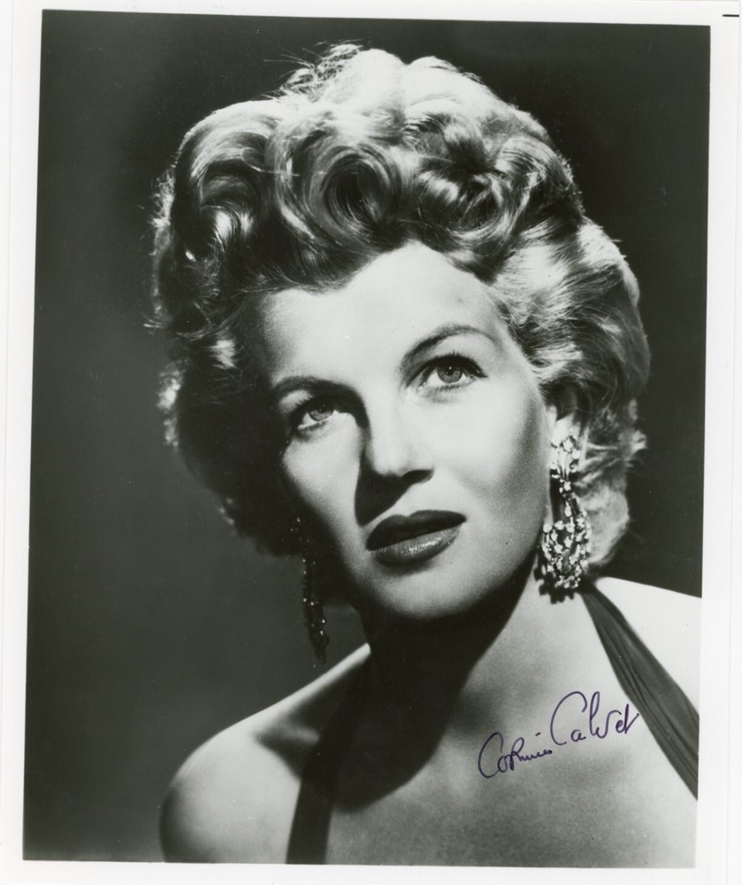 Corinne Calvet- Signed Photograph
