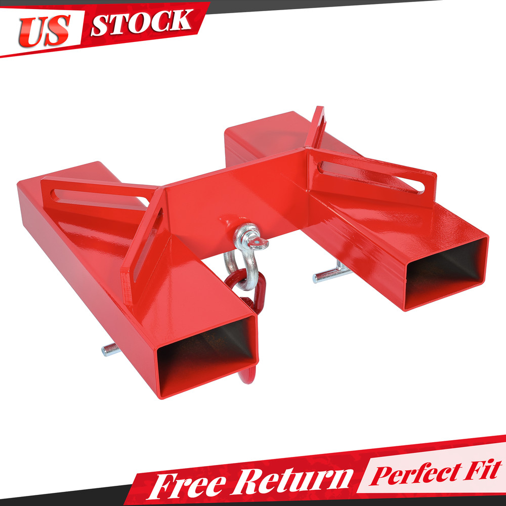 Forklift Lifting Hoist Fork Hook Attachment Mobile Forklift Lift Crane 6600lbs