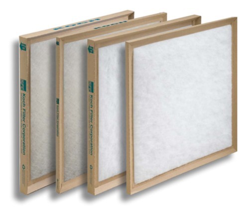 KOCH FILTER 284-160-200 POLYESTER DISPOSABLE PANEL FILTER 16x20x1 MERV 5