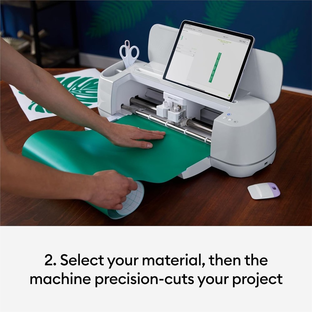 Cricut Maker 3 Smart Cutting Machine with Bluetooth – Cuts 300+ Materials