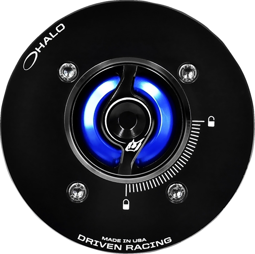 DRIVEN RACING Fuel Cap Base - Black - Yamaha DHFCB-YA02