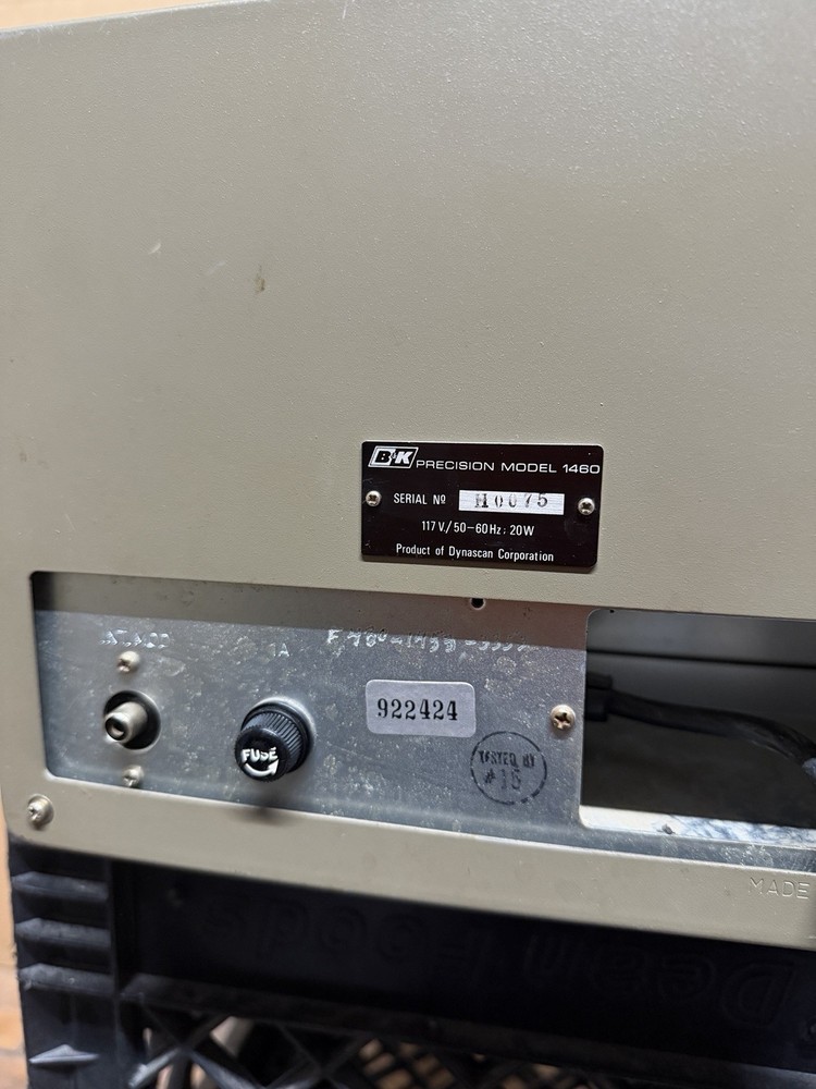 Vintage B&K Precision 1460 Solid State Triggered Sweep Oscilloscope