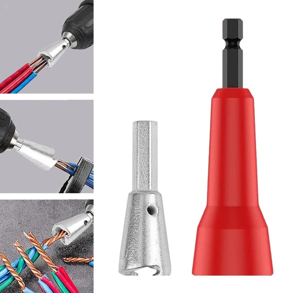 2x Electrical Twist Wire Tool Iron Sturdy,Professional ,Electrician Tool