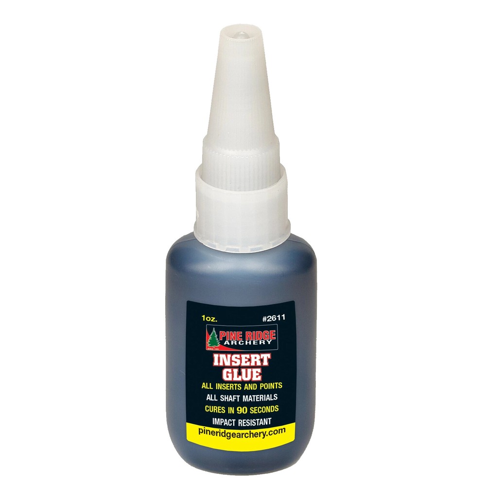 Pine Ridge Archery Insert Arrow Glue 1 oz #40796