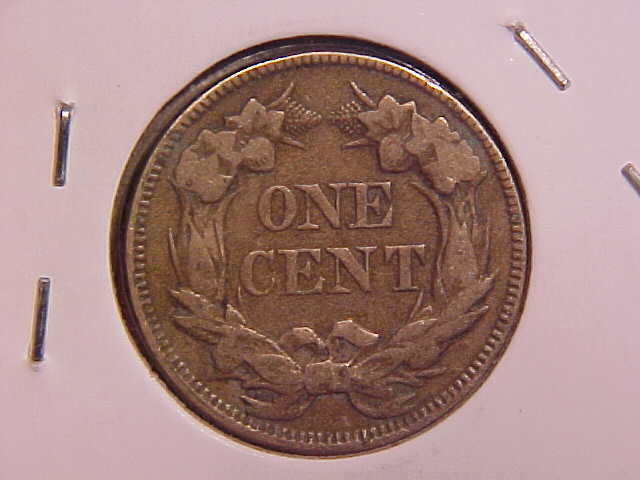 1857 FLYING EAGLE CENT - XF - SEE PICS! - (N8881)