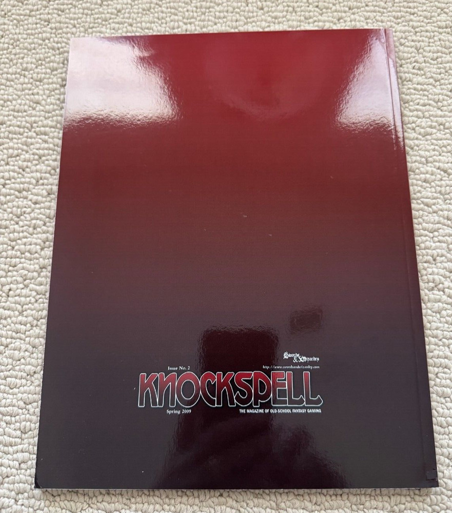 Knockspell Magazine - Issue #2 Spring 2009 - Swords & Wizardry - VG