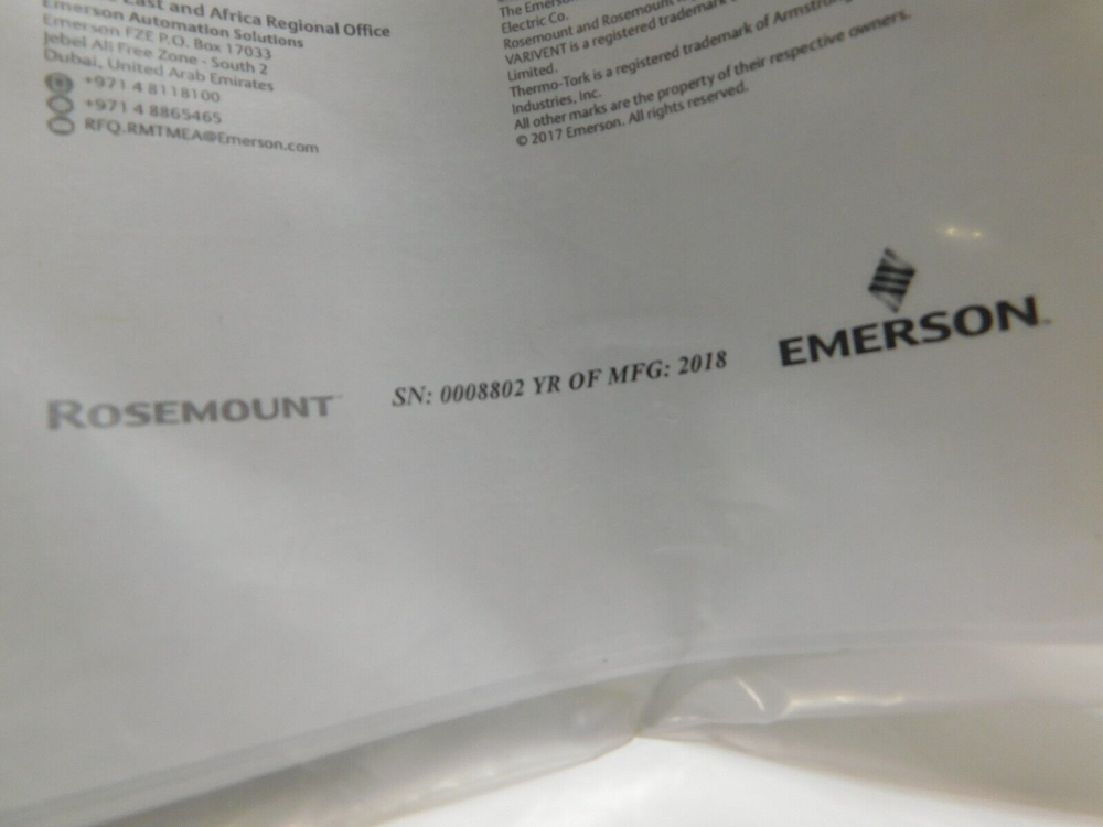 Rosemount 30151S Electronic Remote Sensor (ERS) with Hart Protocol