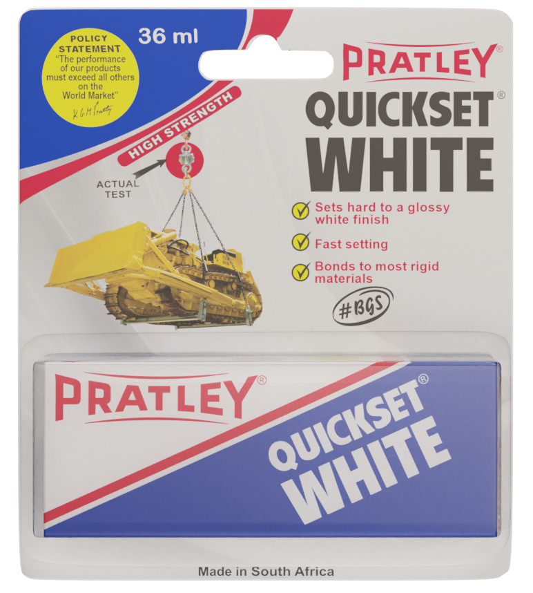 Pratley Quickset White Glue