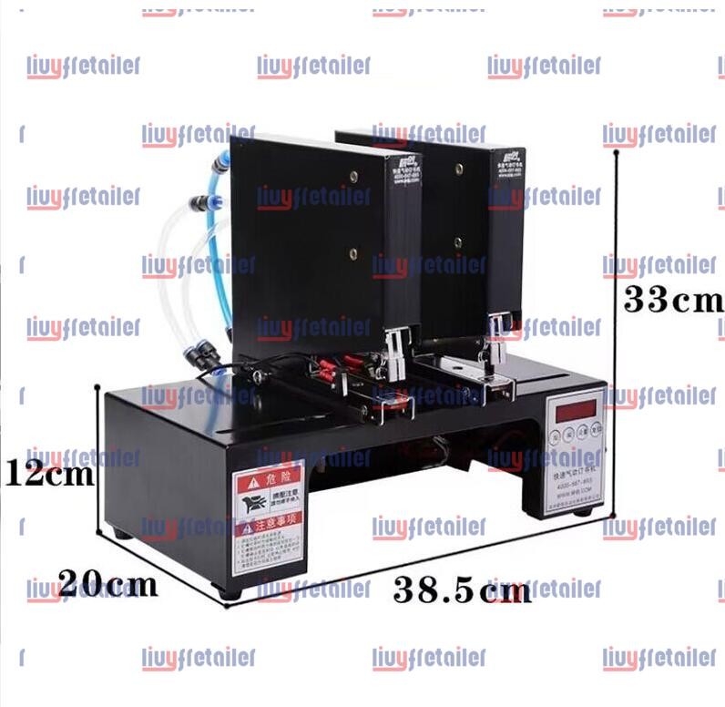 Double Head Automatic Electric Stapler Binding Machine Pneumatic Bookbinding