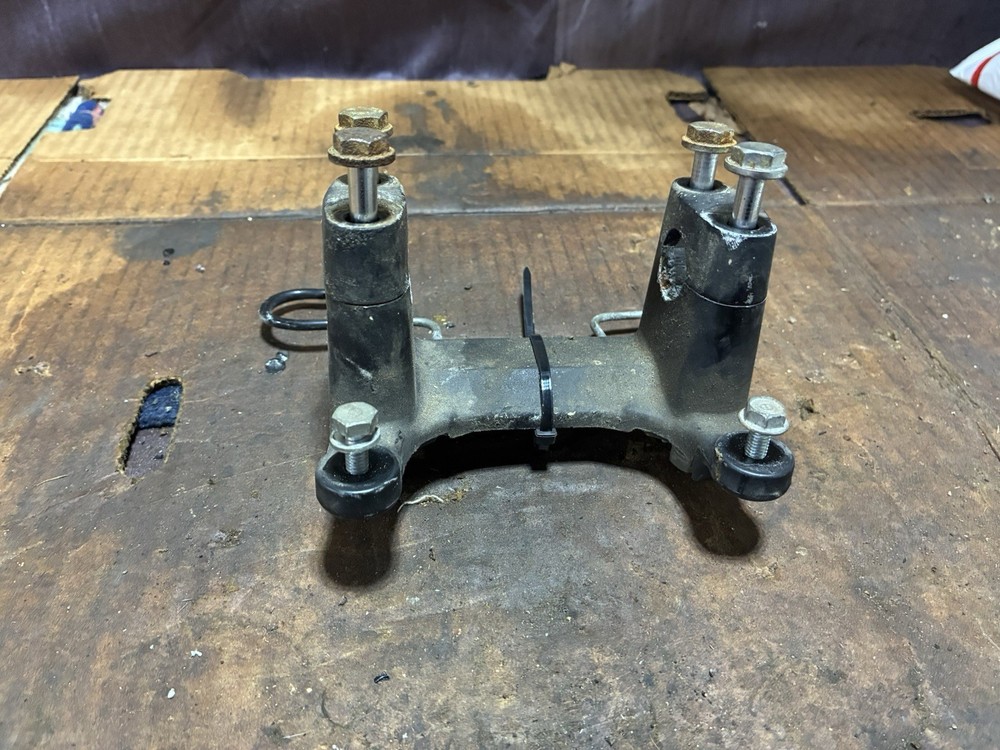 1978 honda hawk ll 2 cb400 bar clamp mount