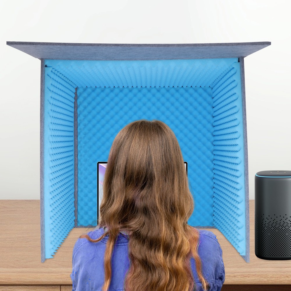 Desktop?Soundproof?Cover,?Isolation?Booth,?Vocal?Sound?Absorbing?Shield