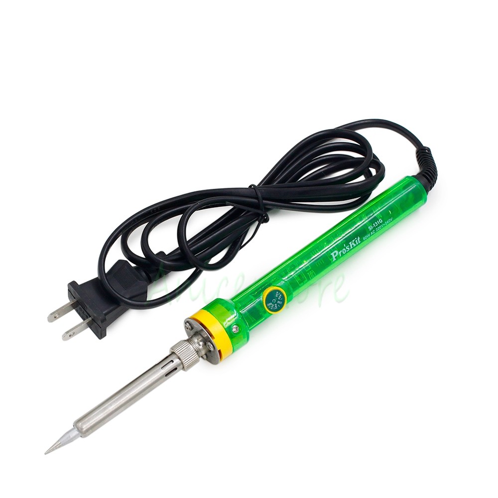 ProsKit 60W 220V Adjustable Temperature Soldering Iron Ceramic Heating Welding