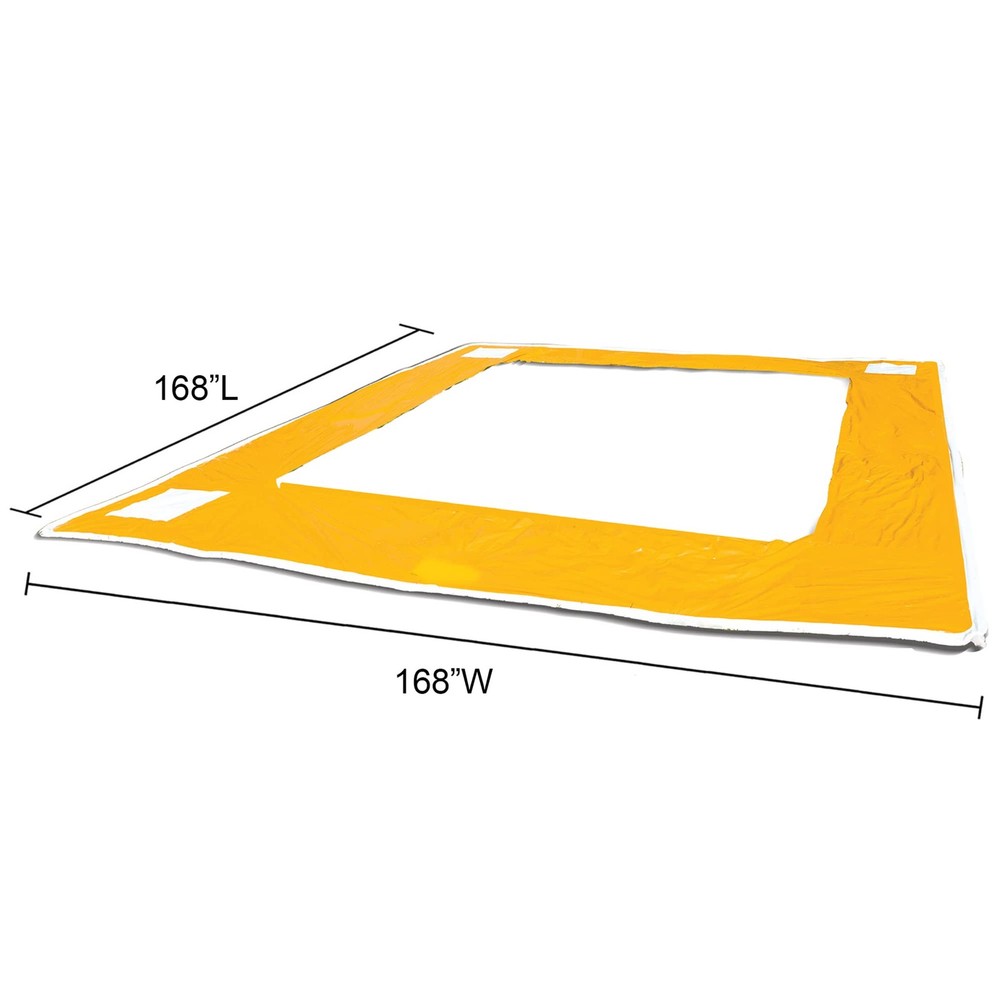 Home Run Splash Baseball Slide, Length: 14 ft, Width: 14 ft, Inflatable Outdo...