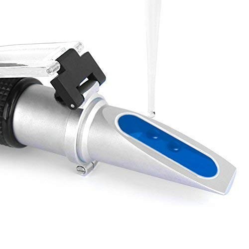Compact 4-in-1 Refractometer for Antifreeze, AdBlue & Battery Fluid Testing