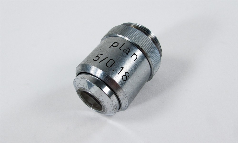 USED ROLYN Germany Plan 5X / 0.18 Microscope Objective - Pulled from Olympus