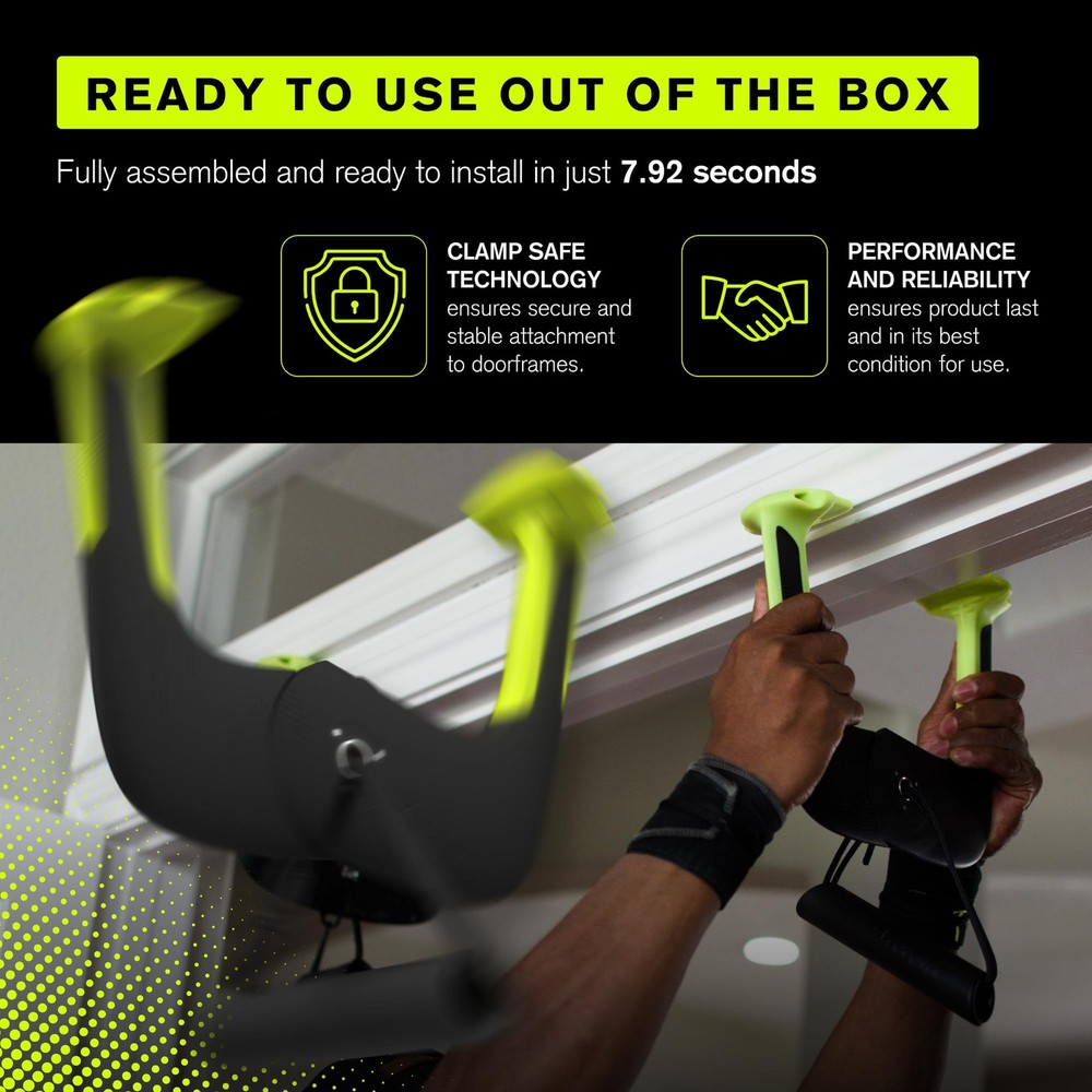 Duonamic Eleviia: World’s Best Portable Pullup Bar | Doorway Pull Up Eleviia