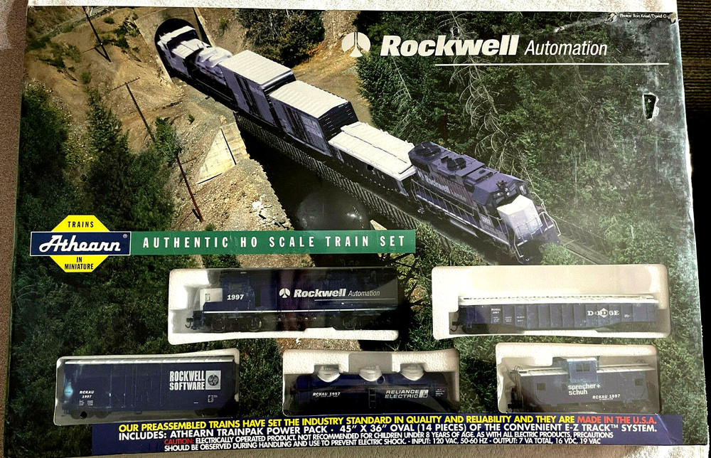 ATHEARN HO - Rockwell Automation Train Set