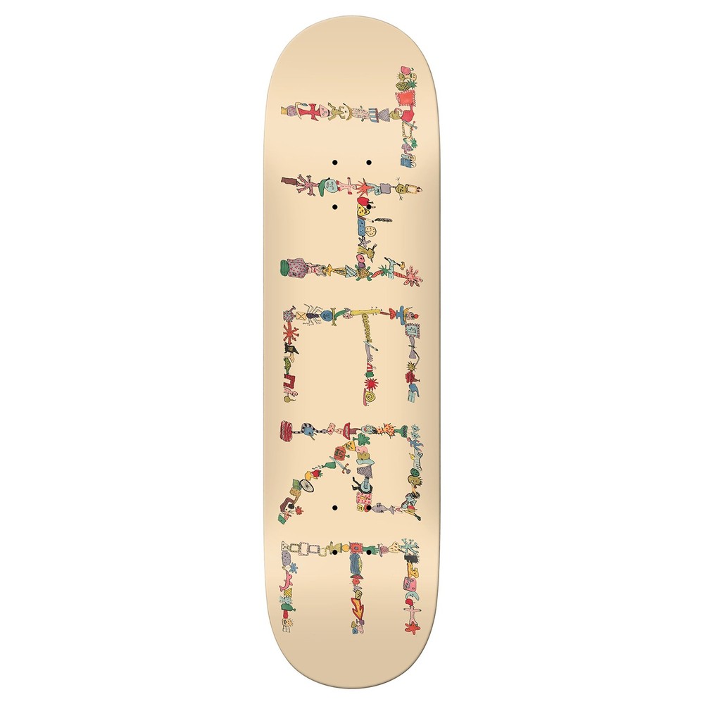 There Skateboard Deck Detritus 8.12" x 32"