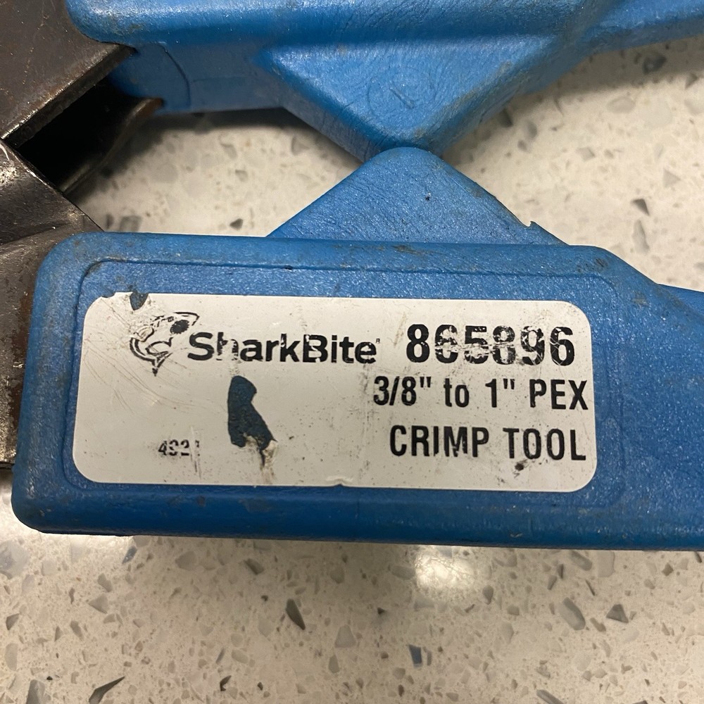 Sharkbite Tools 3/8”-1” PEX Crimp Tool And PEX Clamppincer Tool