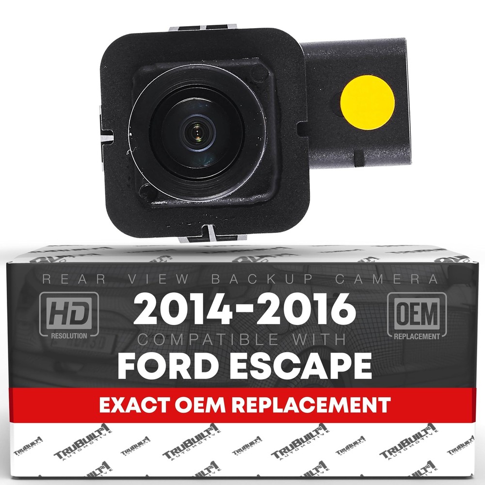 Rear View Backup Camera - Compatible with 2014-2016 Ford Escape - Reverse Par...