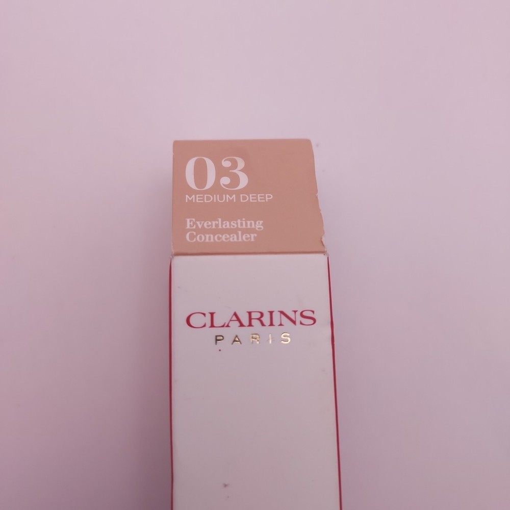 Clarins Everlasting Concealer .4oz Full Size 03 MEDIUM DEEP