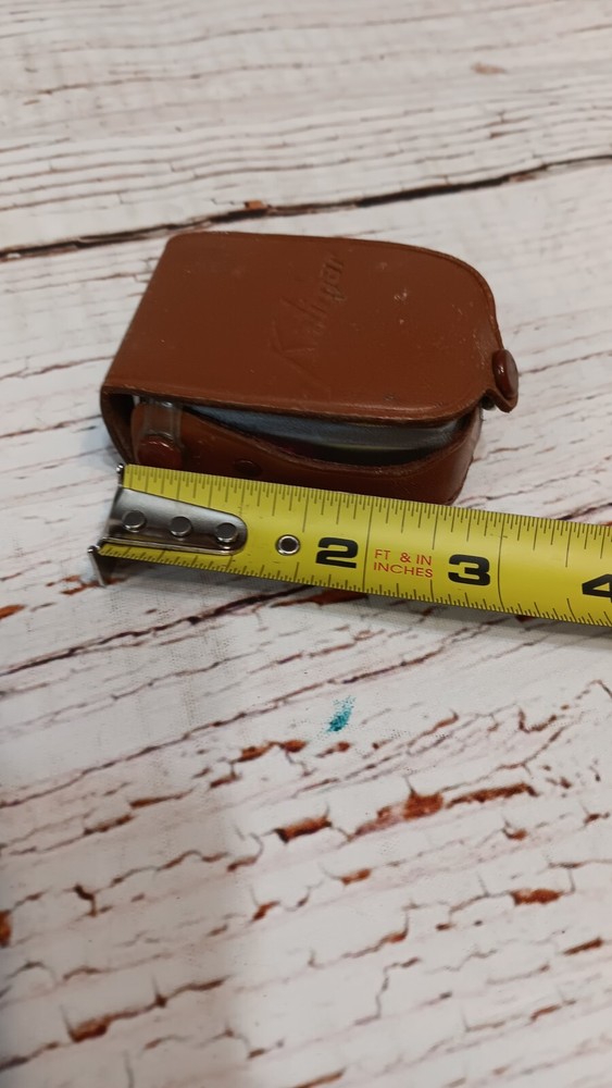Vintage Kalimar Exposure Meter Model A-1 with Leather Case