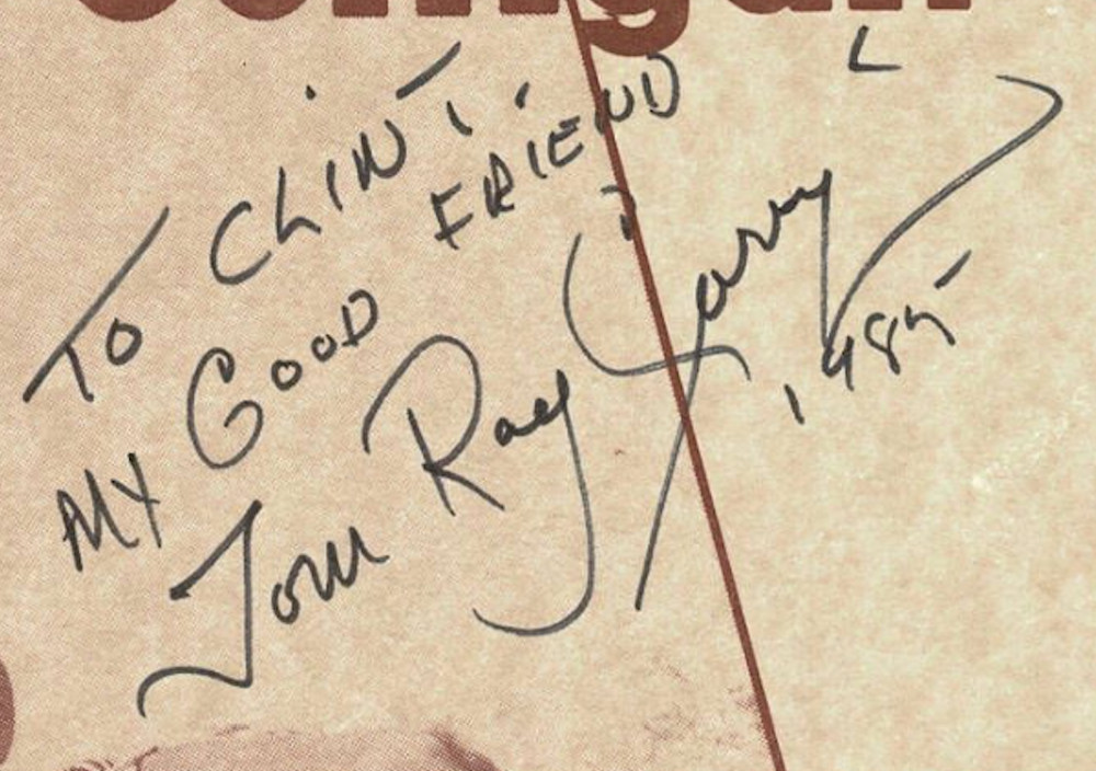 Tom Ray "Crash" Corrigan Autographed Signed Western Program AMCo COA 23334