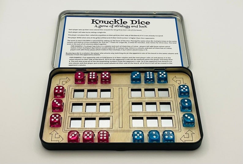 Knuckle Dice - Travel Game