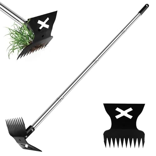 Weed Puller Tool with Long Handle 2.0, Upgraded Weeding Remover Tool, 60"