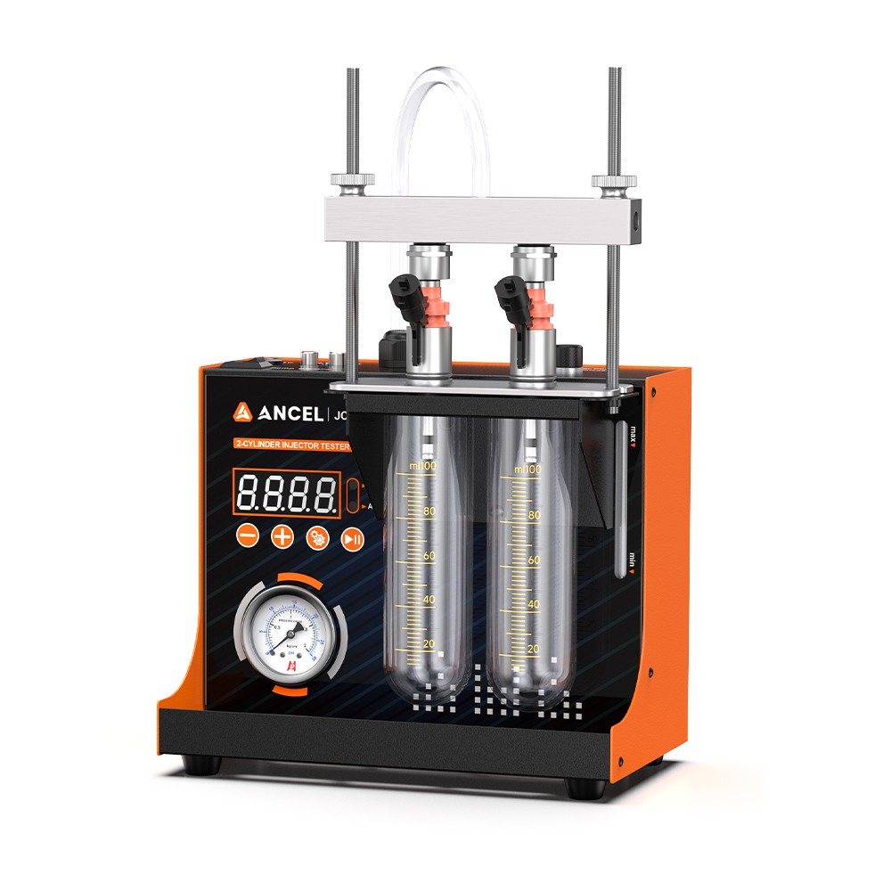 ANCEL JC200 Fuel Injector Cleaner Tester Sprayability Testing Leakage Testing