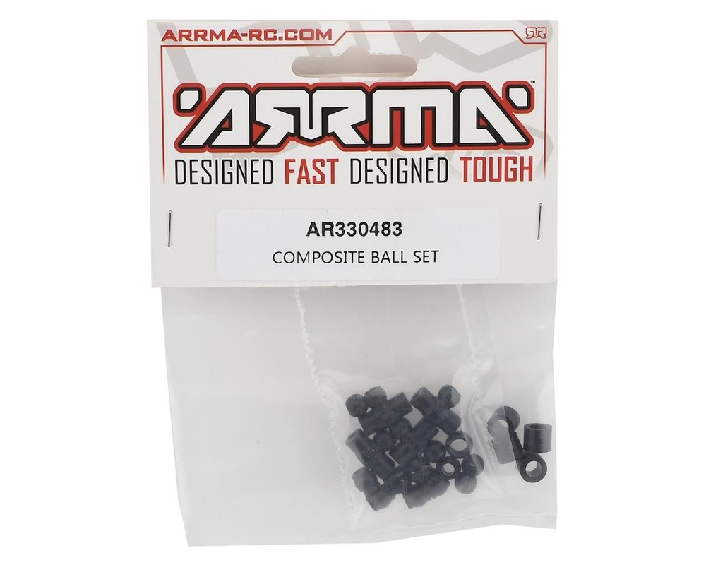 Arrma 6S Composite Ball Set [ARA330483]