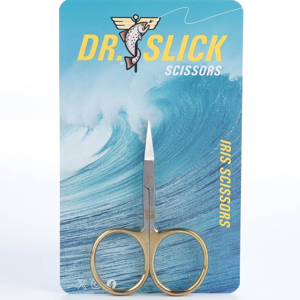 Dr. Slick Iris Scissors - 3.5 inch - Straight