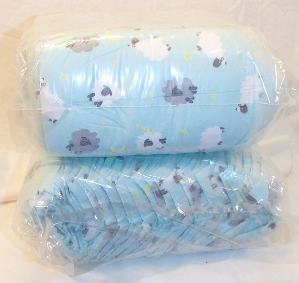 50 Disposable Diapers Size 3 Sheep