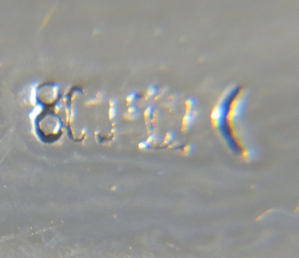800 Fine Silver German Candlestick