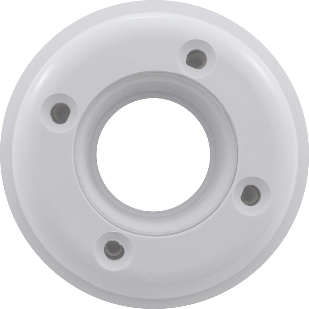 Wall Fitting, CMP, 3"hs, 1-1/2"mpt, 3-5/8"fd, w/Nut, White