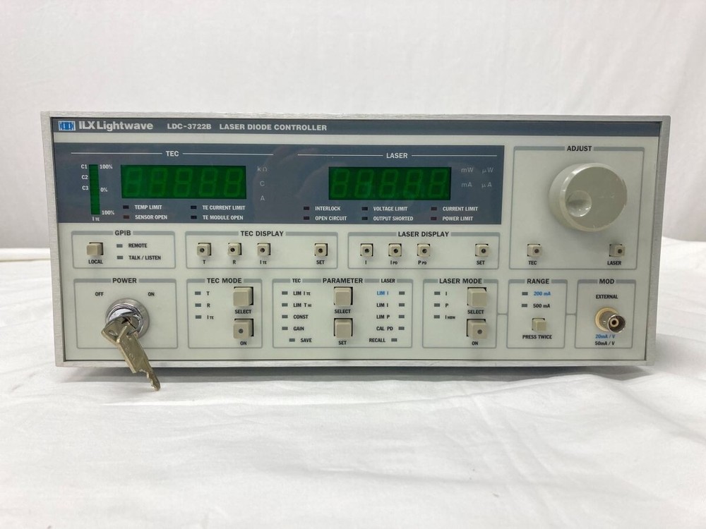 ILX Lightwave LDC3722B Laser Diode Controller